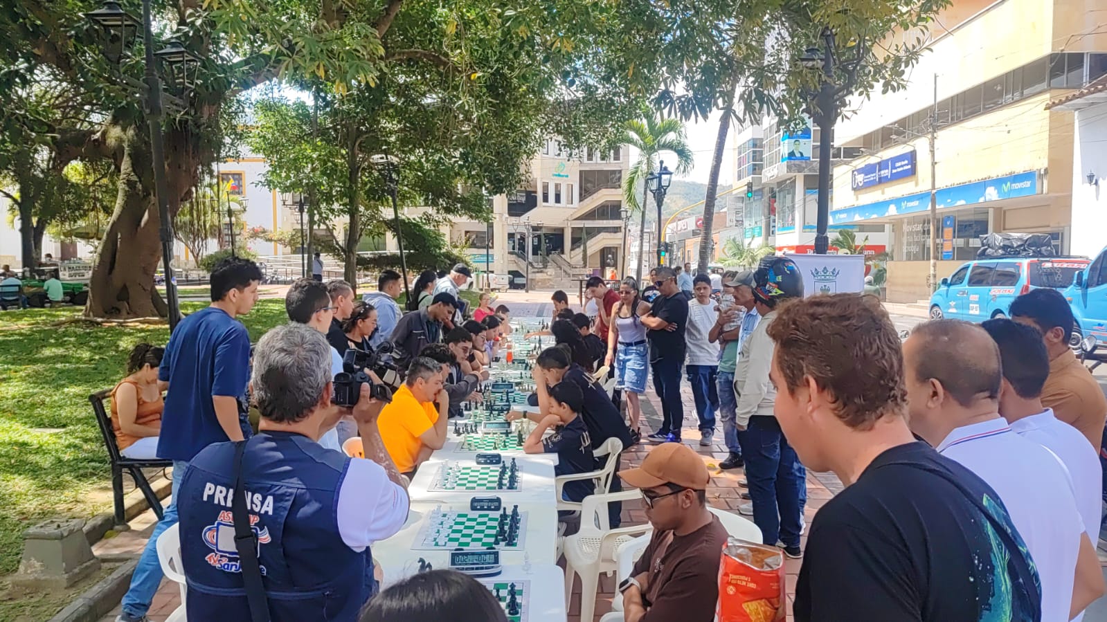 UFPSO se hizo presente en “Ajedrez al Parque” con su selección deportiva